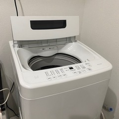 【ネット決済・配送可】【4／20まで】アイリスオーヤマ洗濯機4....