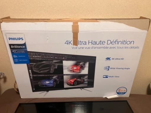 43インチ ４KモニターPHILIPS　BDM4350