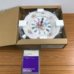 【未使用品】SEIKO TA732T 陶器製　時計