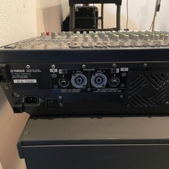 パワードミキサー、パッシブスピーカー×2、スピーカースタンド×2