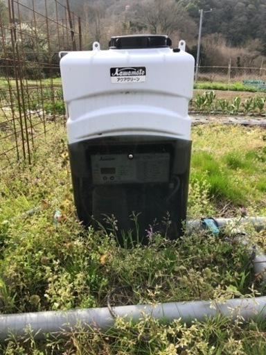 水の滅菌機器、興味がある方値引可