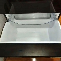 【最終値下げ!】2020年購入 AQUA AQR-SV36H 大容量 スリム冷蔵庫 355L グロスブラウン  幅60cm 全段強化処理ガラス棚 中古 完動 美品 引き取りのみ 中野区 ③