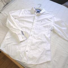 トミーヒルフィガー 白シャツ　襟シャツ