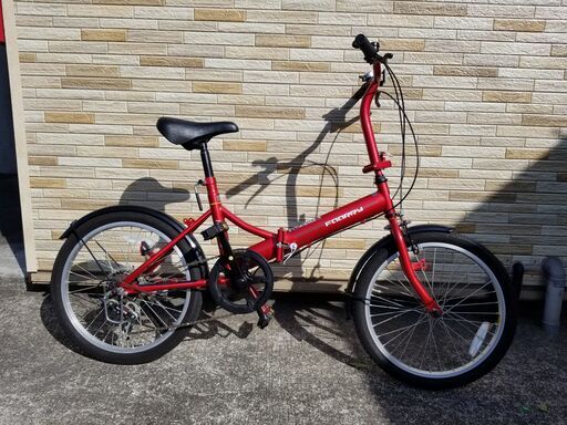 中古自転車 6段変速 20インチ ライト無し 軽整備済み 防犯登録対応 町田市 相模原市 MM192
