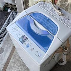 無料　日立　白い約束　洗濯機　2005年製造　近日中に廃棄予定
