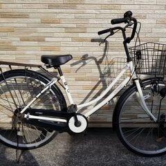 中古自転車 変速無し 26インチ ブロックダイナモ 軽整備済み ...