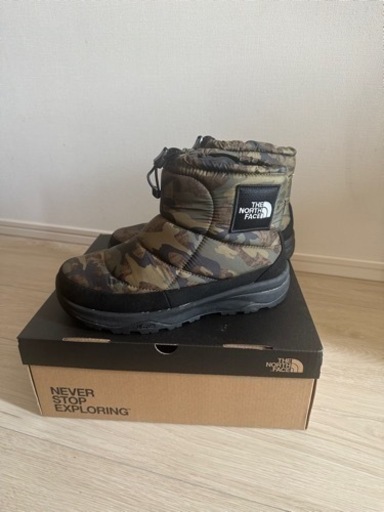 THE NORTH FACE “ザ・ノースフェイス” Nuptse Bootie WP Logo Short SE ヌプシ ブーティー ウォータープルーフ ロゴ ショート スノーブーツ NF52271  27CM