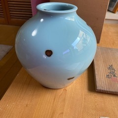 涌波蘇嶐 花瓶 美術品