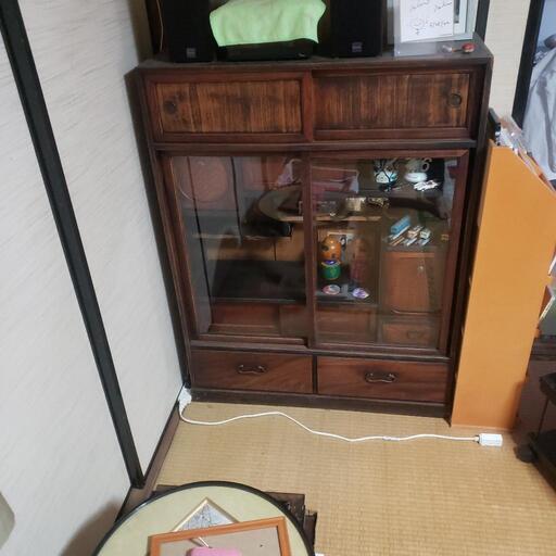 昭和レトロ　茶箪笥