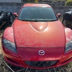 マツダ　RX8 6MT レッド　レザー