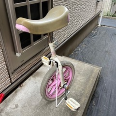 [お取引き中]自転車 一輪車(車輪止めあり)