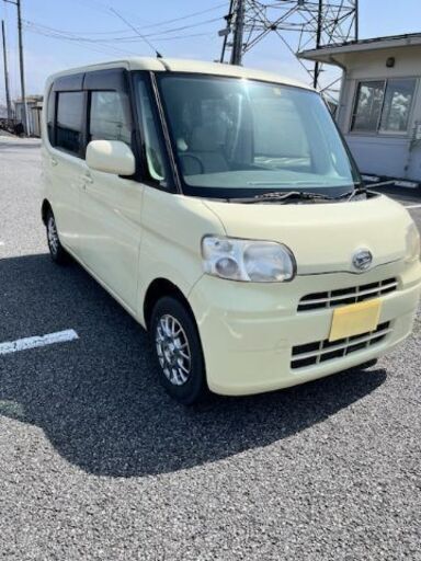 値下げしました！タント4WD（平成20年式）　令和７年2月まで車検あります。キーレス・アルミ付きスタッドレス＆普通タイヤ