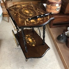 キッチンワゴン イタリア家具ロココ調