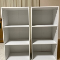 【ネット決済】(ニトリ)カラーボックス×2個