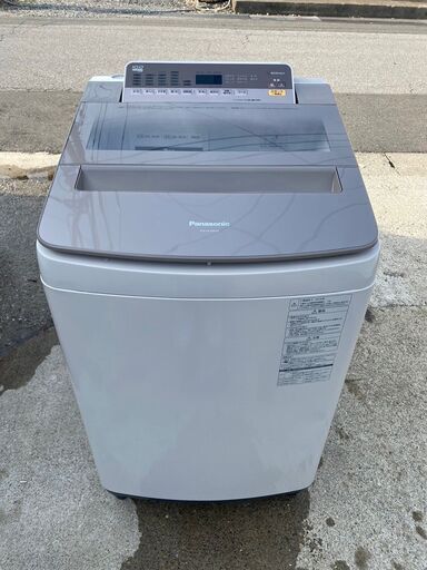 ☆o65　Panasonic　NA-FA100H5　10㎏　洗濯機　2018年製　へこみあり