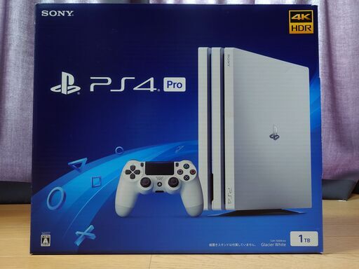 ソニー PS4 Pro グレイシャー・ホワイト 1TB CUH7200BB02（PlayStation 4 Pro）