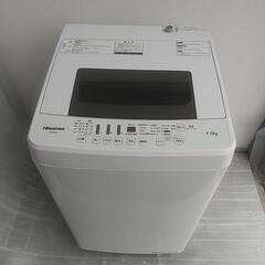 動作確認済み/2019年製/Hisense/洗濯機/4.5kg/...