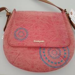 Desigual パイソン型押し ショルダーバッグ 美品 TJ4222