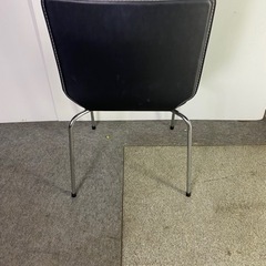スタッキングチェアまとめ 合皮 ブラック オフィスチェア 事務用椅子