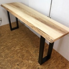 天然 無垢 一枚板カウンターテーブル