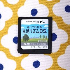 NintendoDSソフト☆歩いてわかる生活リズム
