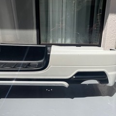 ハイエース　TRDリアスポイラー　バンパー付き