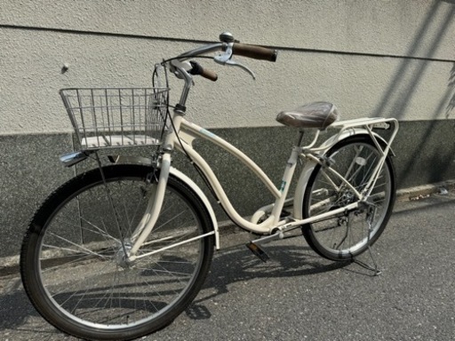 17）全車両格安販売‼️26インチ　オートライト　シティサイクル　ママチャリ