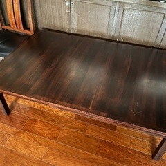 woodローテーブル　幅140-200