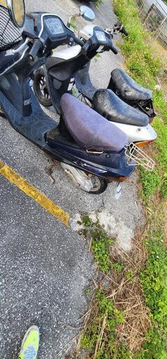 アドレスV50、V100、原付、スクーター、部品取り車