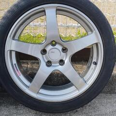 SSR GTV01 PCD114.3/5H 18インチ8.5j＋40、8j＋35 225/45R18おまけ 