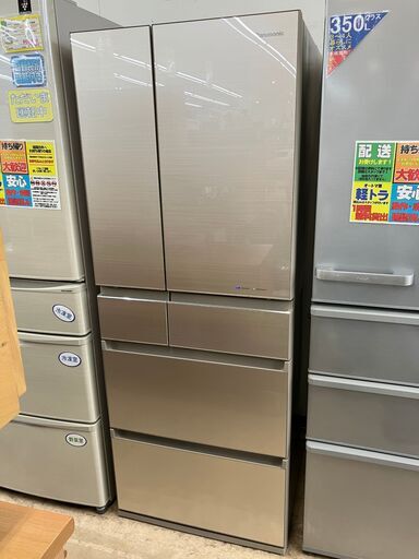 美品 Panasonic パナソニック 450L冷蔵庫 2018年式 NR-SPF453X-N No.1658● ※現金、クレジット、スマホ決済対応※