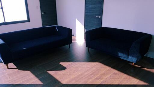 商談中 二人掛け三人掛けソファ 商談中 NOYES ノイエス 3人掛け