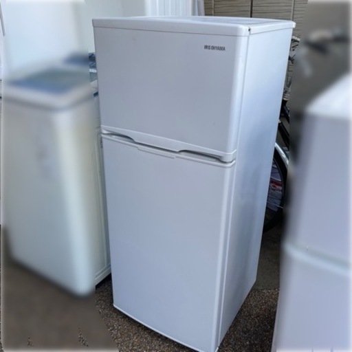 f○□アイリスオーヤマノンフロン冷凍冷蔵庫118L・2ドア・2020年式 (１ 