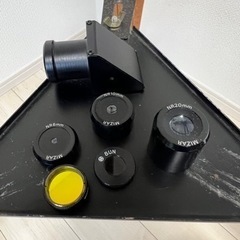 天体望遠鏡　屈折式経緯台