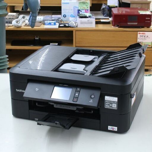 ブラザー 複合機 DCP-J982N-B L判～A4 自動両面印刷 ADF 有線LAN 無線