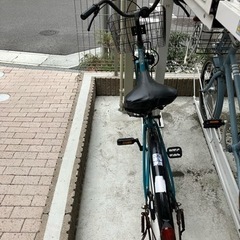 自転車26インチ　後輪パンク中