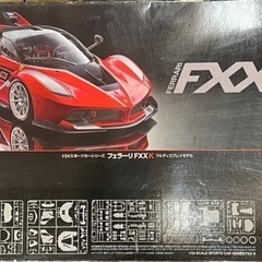 1/24 タミヤ　フェラーリFXXK お手付き品　ディティ…