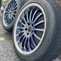 タイヤ　ホイールアミスタットロッティーノ１８インチ