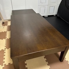 ローテーブル(長さ伸長可能)