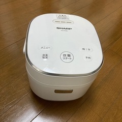 シャープ　炊飯器　3合　KS-CF05C