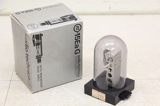 audio-technica オーディオテクニカ AT-15Ea/G カートリッジ 元箱付き ハードケース付き 中古 現状品 (R2391khxY)
