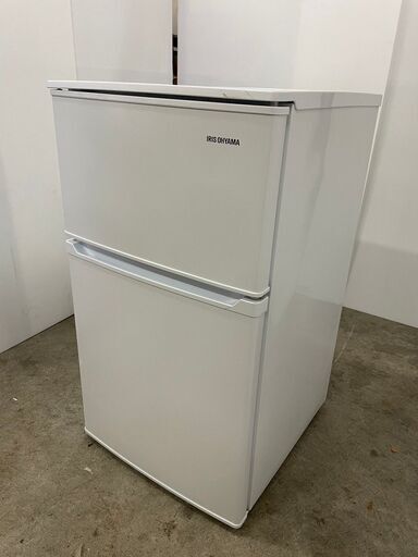 【D-150】アイリスオーヤマ 冷蔵庫 IRSD-9B-W 2023年製 中古 激安 通電確認済