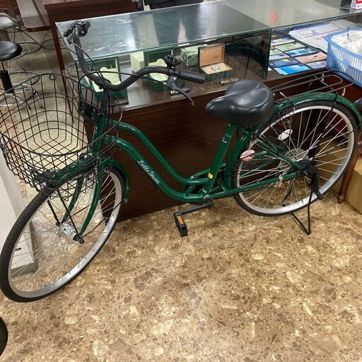 自転車 シティーサイクル Lietto Town 26インチ 6段変速 オートライトLED 札幌東区