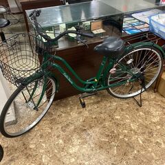 自転車 シティーサイクル Lietto Town 26インチ 6段変速 オートライトLED 札幌東区 