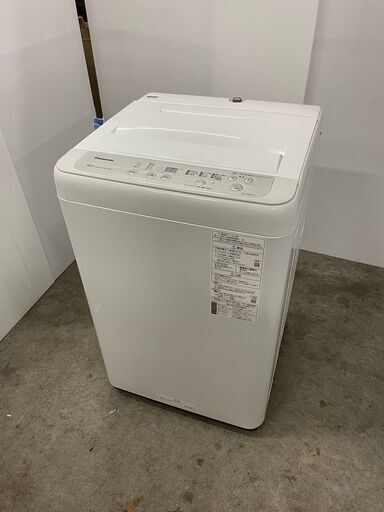 【D-154】Panasonic 洗濯機 NA-F60B13 2019年製 中古 激安 一人暮らし 通電確認済