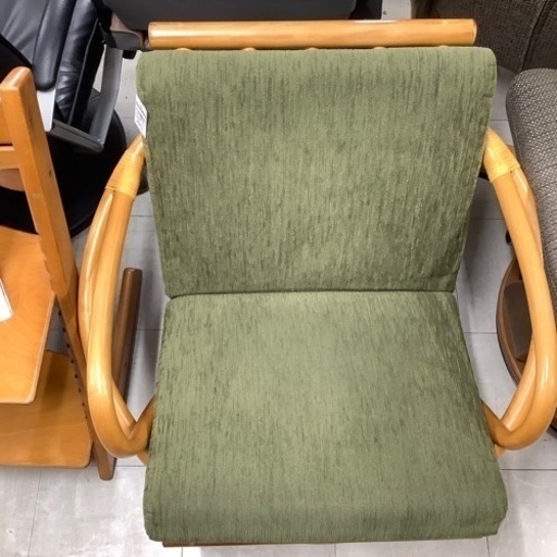 ラウンジ　チェアー　ACME  Furniture BALBOA グリーン×ナチュラル