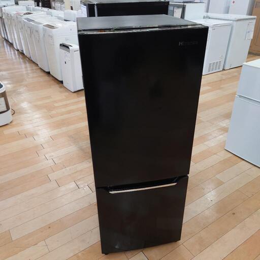 (S240331b-1) Hisense ハイセンス ノンフロン冷凍冷蔵庫 ❄ 150L 2021年製  人気のブラック 黒 2ドア ひとり暮らし 少人数向け ★ 名古屋市 瑞穂区 リサイクルショップ ♻ こぶつ屋