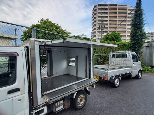 冷凍コンテナ。倉庫、移動販売にどうですか？