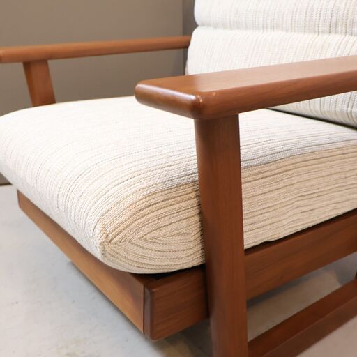 NAGANO INTERIOR(ナガノインテリア)のウォールナット材 1人掛けソファ