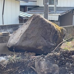 高級で貴重な庭石秋田県男鹿産　男鹿石